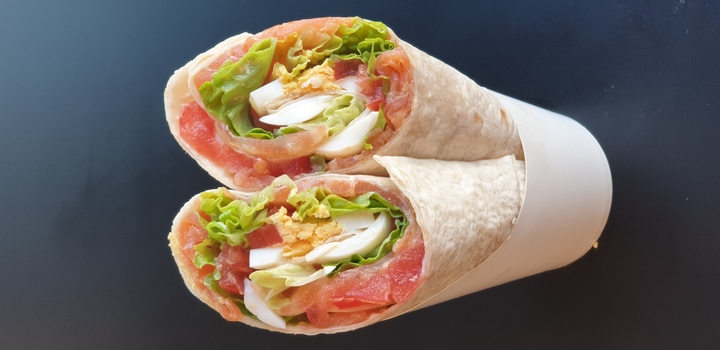 Snack’n Nem – Wrap saumon